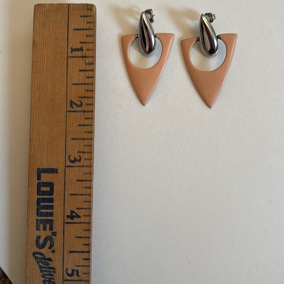 Retro, 80s, 90s costume jewelry earrings - Picture 3 of 3